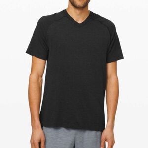 Lululemon Metal Vent Tech Short Sleeve V 2.0 Deep-Coal/Black Size M